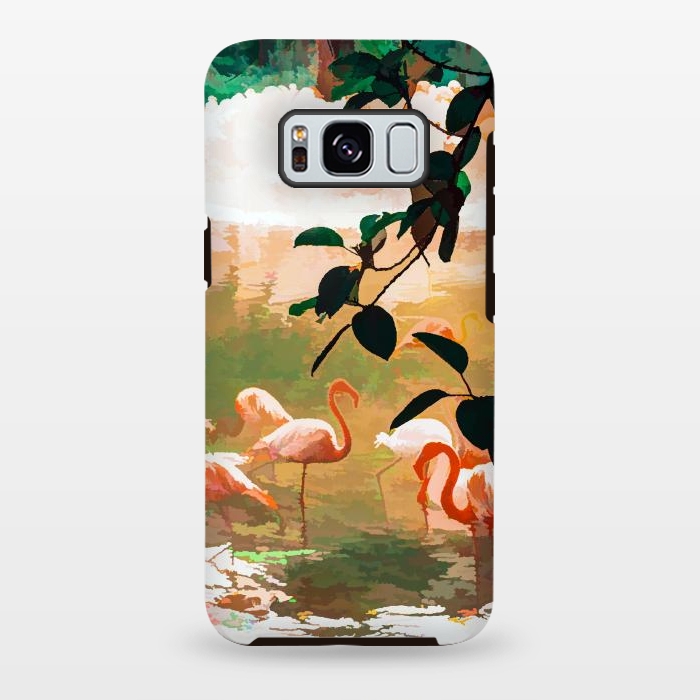 Galaxy S8 plus StrongFit Flamingo Sighting by Uma Prabhakar Gokhale