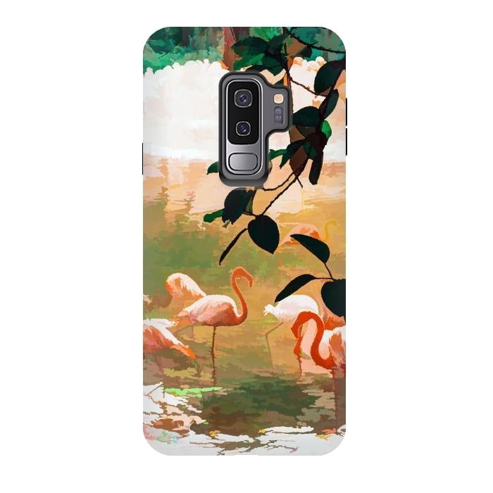 Galaxy S9 plus StrongFit Flamingo Sighting by Uma Prabhakar Gokhale