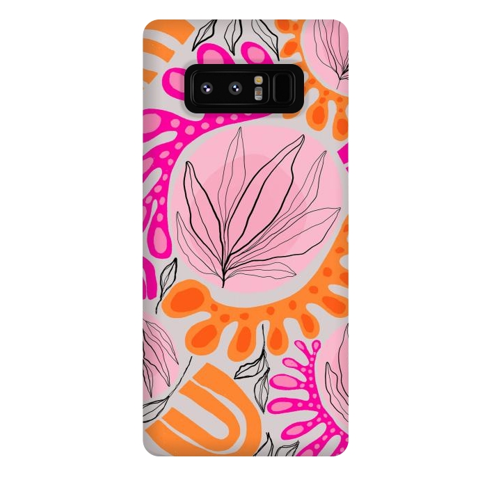 Galaxy Note 8 StrongFit Matiso Floral by Hanny Agustine