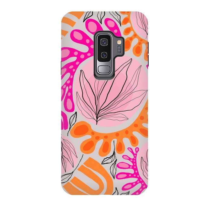 Galaxy S9 plus StrongFit Matiso Floral by Hanny Agustine