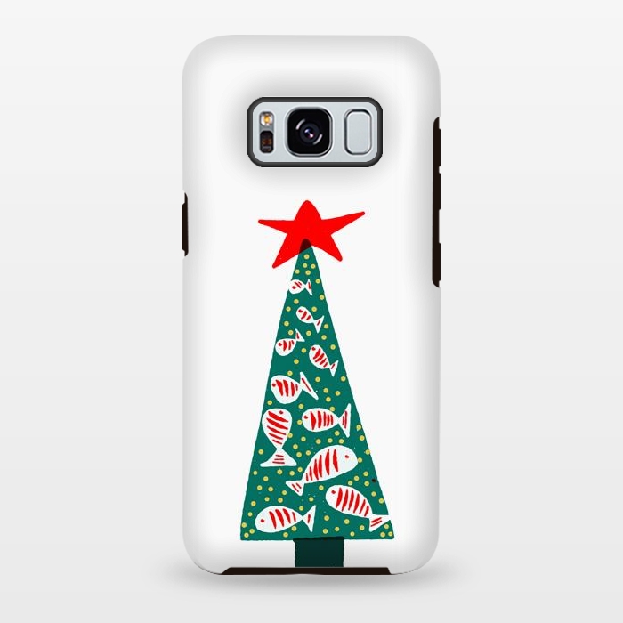 Galaxy S8 plus StrongFit Christmas Tree 1 by Hanny Agustine