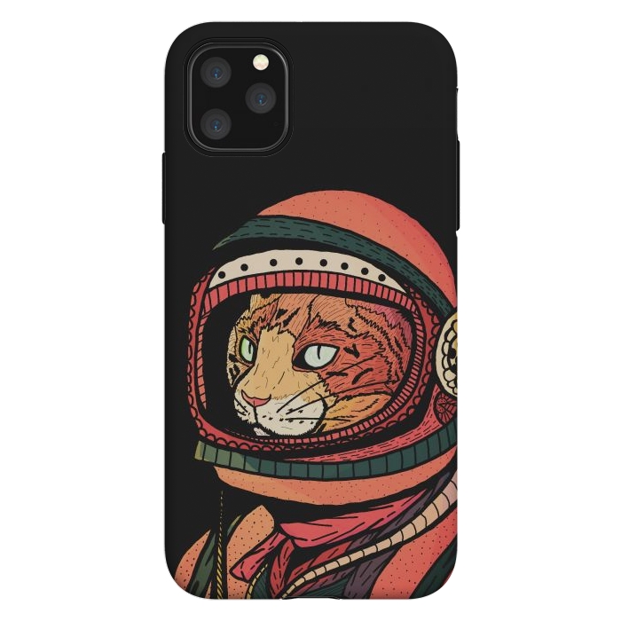 iPhone 11 Pro Max StrongFit The ginger space cat by Steve Wade (Swade)
