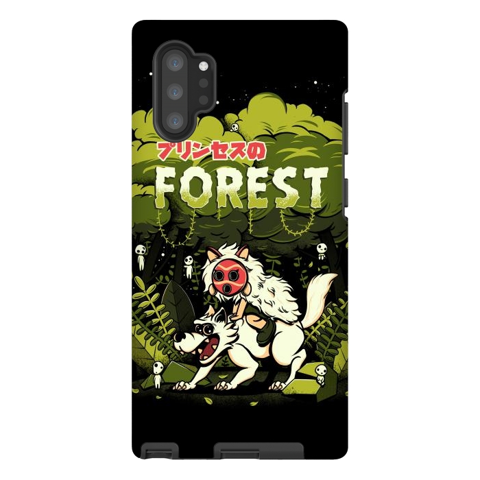Galaxy Note 10 plus StrongFit The Forest Princess by Ilustrata