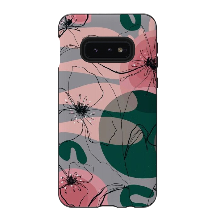 Galaxy S10e StrongFit Shakira Grey by Hanny Agustine