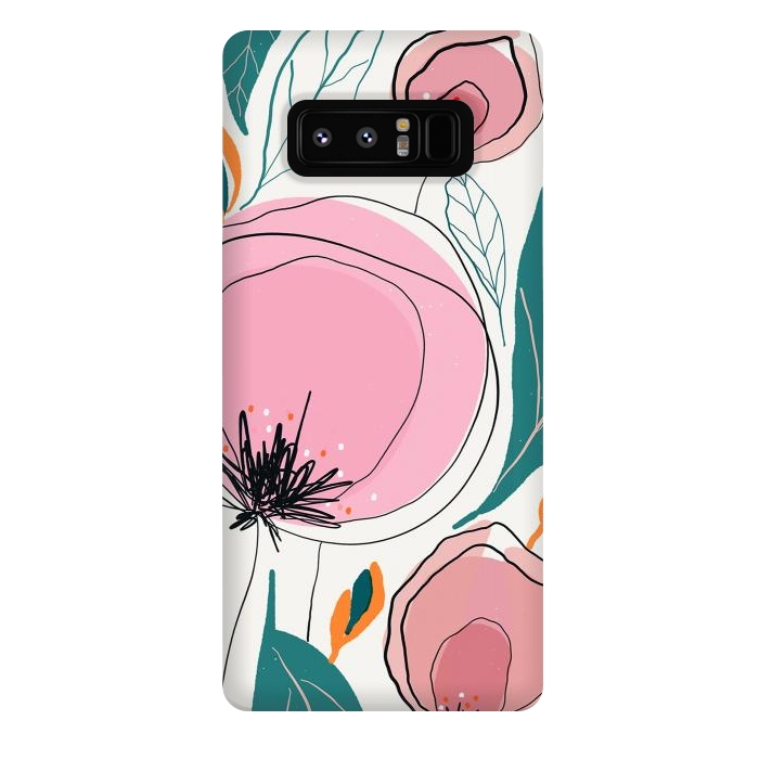 Galaxy Note 8 StrongFit Cotona Florals by Hanny Agustine