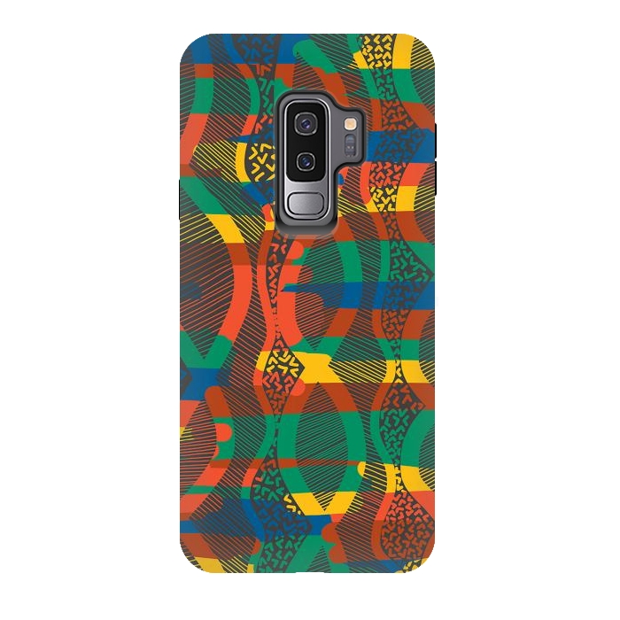 Galaxy S9 plus StrongFit African Lineart by Hanny Agustine