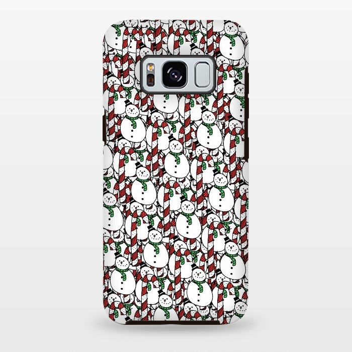 Galaxy S8 plus StrongFit Snowman pattern by Steve Wade (Swade)