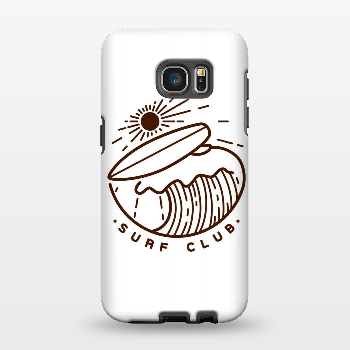 Galaxy S7 EDGE StrongFit Surf Club by Afif Quilimo