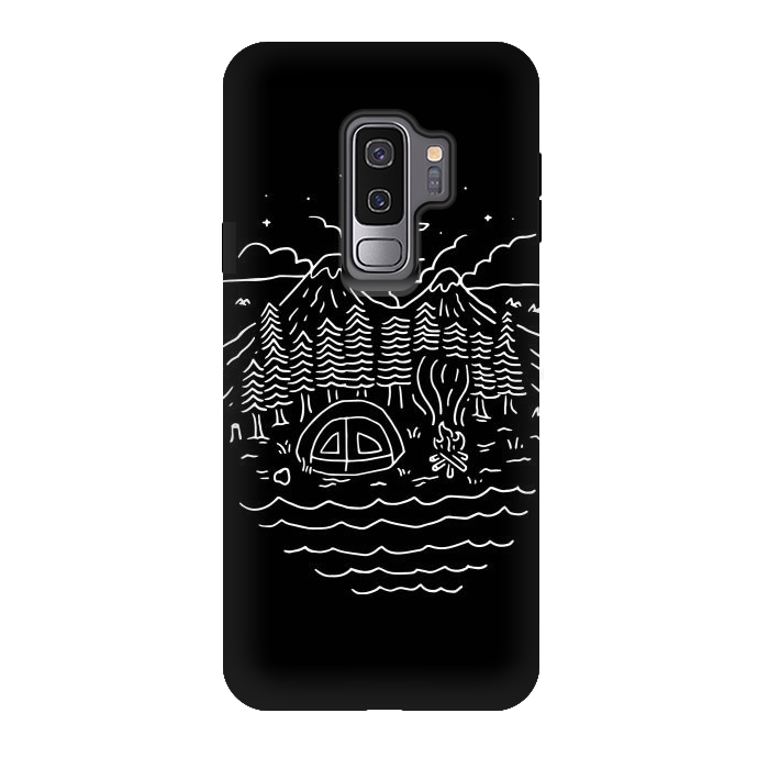 Galaxy S9 plus StrongFit The Great Outdoors (for dark) by Afif Quilimo