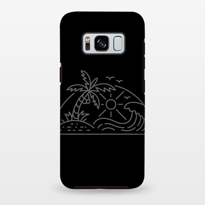 Galaxy S8 plus StrongFit Sun & Wave by Afif Quilimo