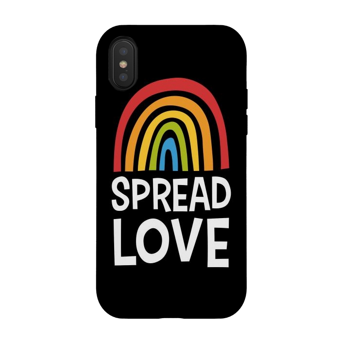 iPhone Xs / X StrongFit Spread Love by Majoih