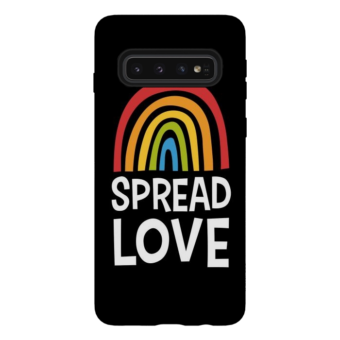 Galaxy S10 StrongFit Spread Love by Majoih