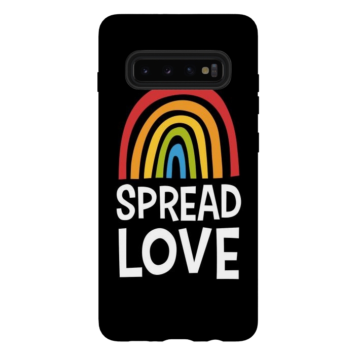 Galaxy S10 plus StrongFit Spread Love by Majoih