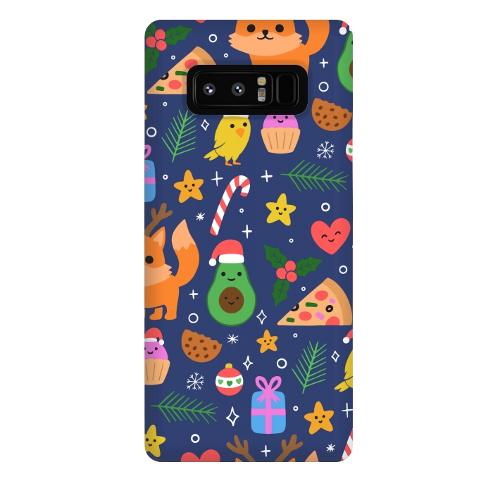 Galaxy Note 8 StrongFit CHRISTMAS FUNNY PATTERN 2 by MALLIKA