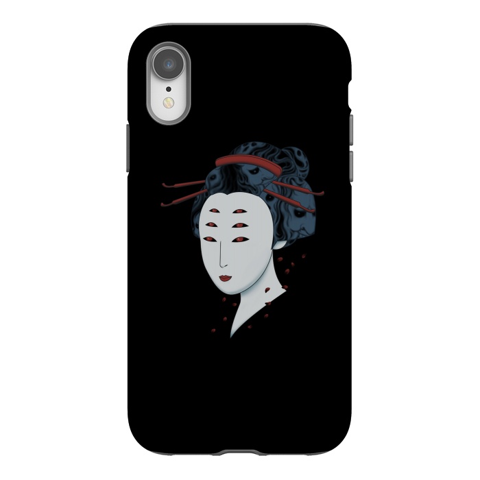iPhone Xr StrongFit Floating with Demons by Pigboom