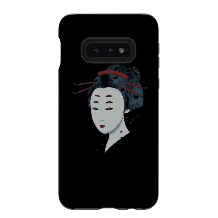 Galaxy S10e StrongFit Floating with Demons by Pigboom