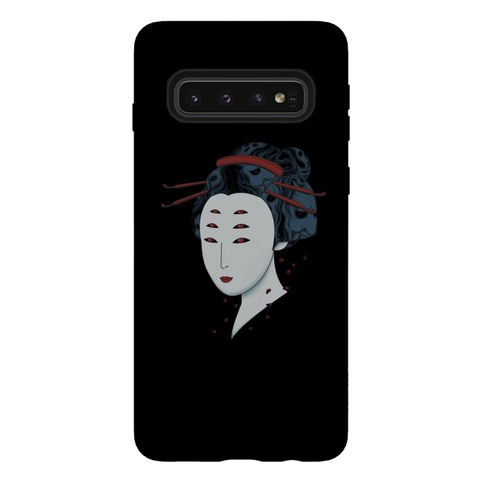 Galaxy S10 StrongFit Floating with Demons by Pigboom