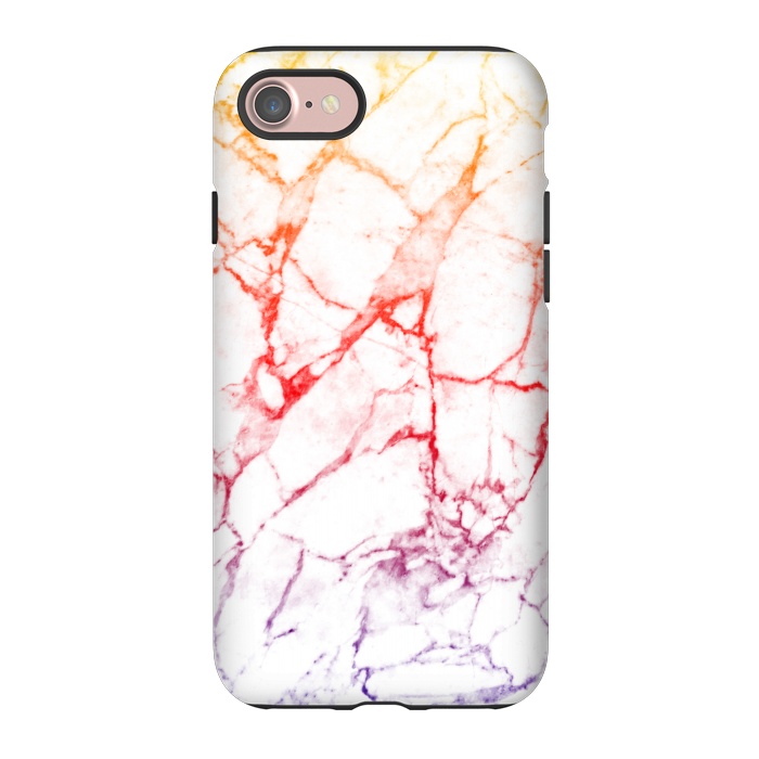 iPhone 7 StrongFit Colour gradient marble texture by Oana 