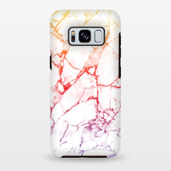 Galaxy S8 plus StrongFit Colour gradient marble texture by Oana 