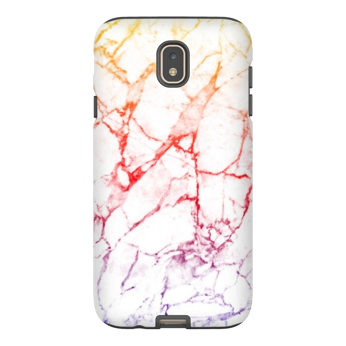 Galaxy J7 StrongFit Colour gradient marble texture by Oana 