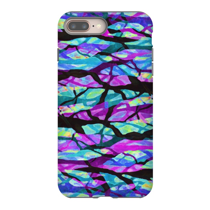 iPhone 7 plus StrongFit Abstract Trees Digital Art G551 by Medusa GraphicArt