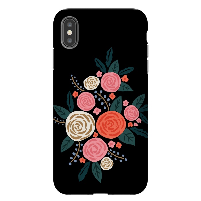 iPhone Xs Max StrongFit Rose Bouquet by Hanny Agustine