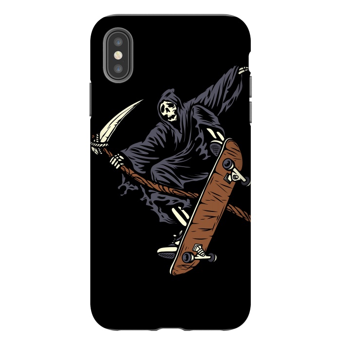 iPhone Xs Max StrongFit Skate Reaper by Afif Quilimo
