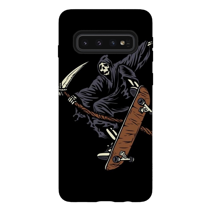 Galaxy S10 StrongFit Skate Reaper by Afif Quilimo