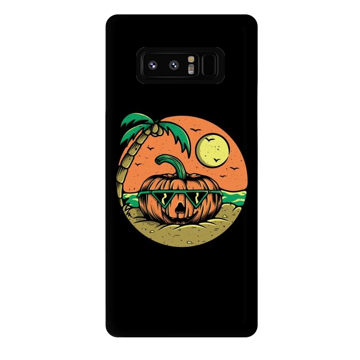 Galaxy Note 8 StrongFit Pumpkin Summer by Afif Quilimo