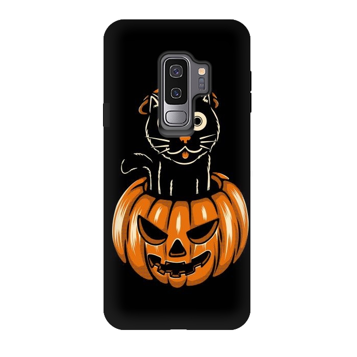 Galaxy S9 plus StrongFit Pumpcat by Afif Quilimo