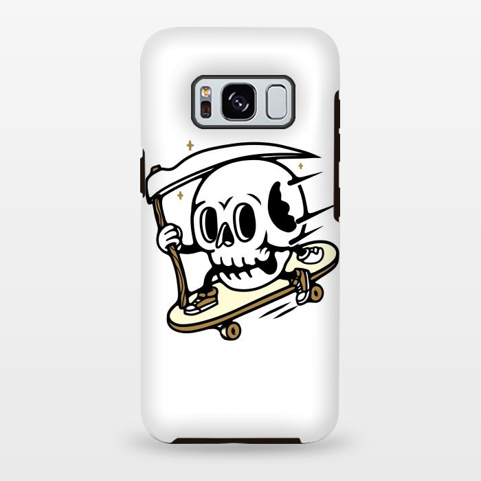 Galaxy S8 plus StrongFit Skullboading by Afif Quilimo