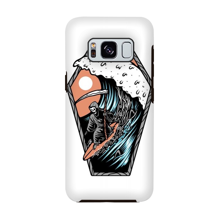 Galaxy S8 StrongFit Surf Till Die by Afif Quilimo