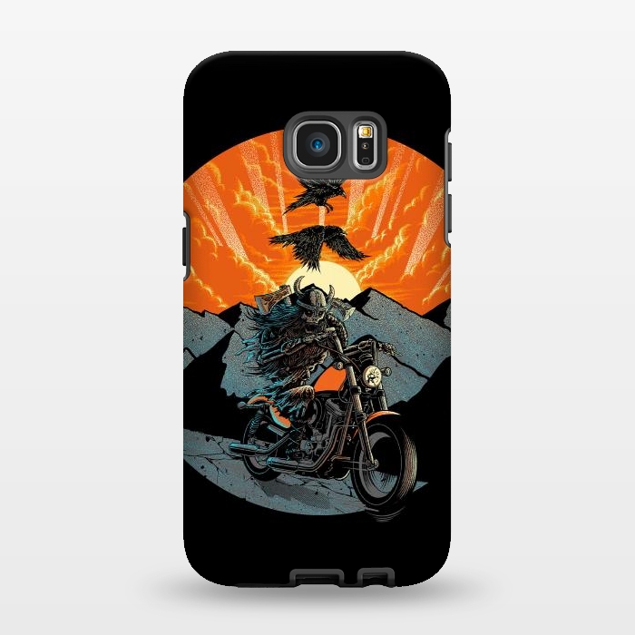 Galaxy S7 EDGE StrongFit Viking Rider by Afif Quilimo
