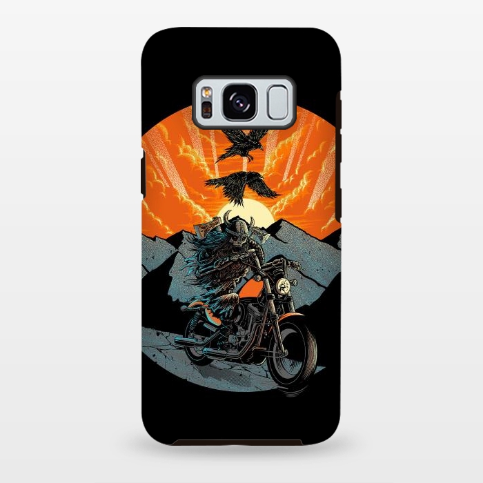 Galaxy S8 plus StrongFit Viking Rider by Afif Quilimo