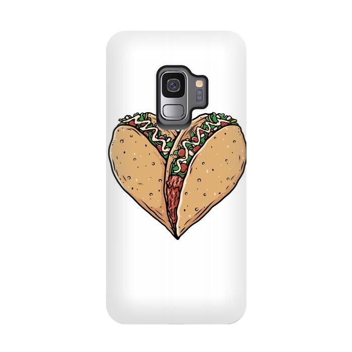 Galaxy S9 StrongFit Tacos Lover by Afif Quilimo