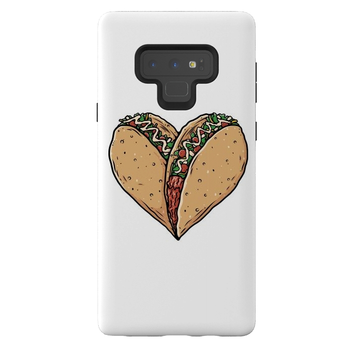 Galaxy Note 9 StrongFit Tacos Lover by Afif Quilimo