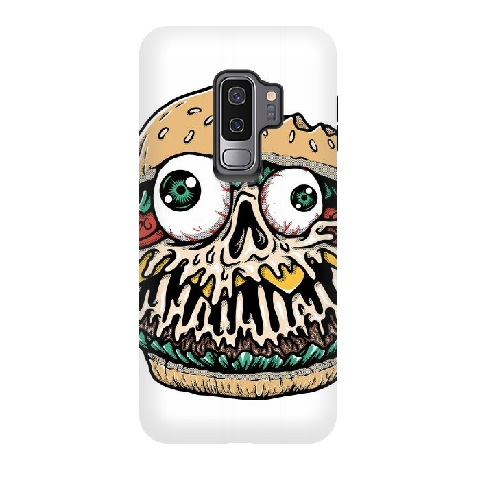 Galaxy S9 plus StrongFit Hamburger Monster by Afif Quilimo