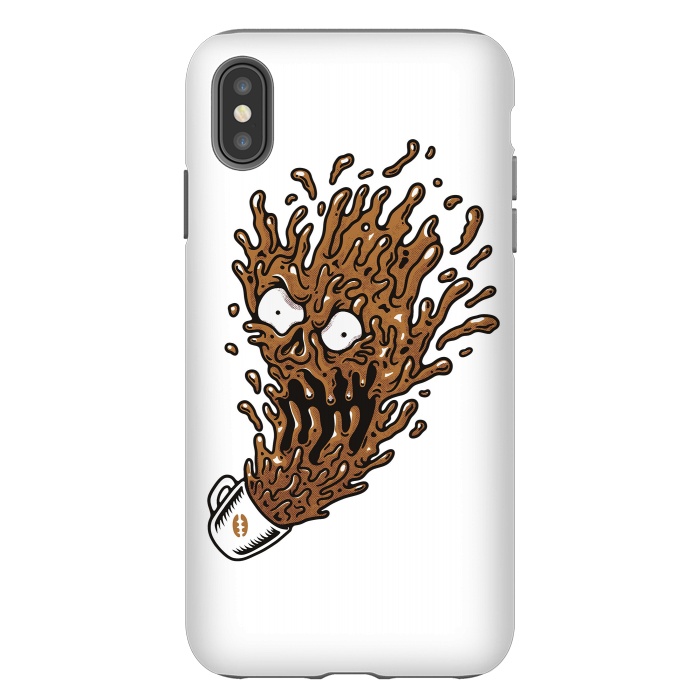iPhone Xs Max StrongFit Coffee Monster by Afif Quilimo