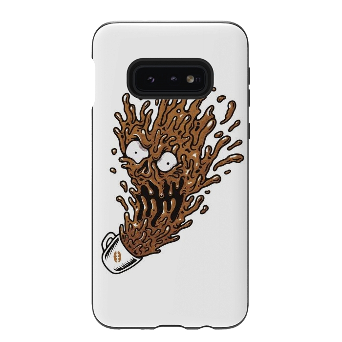 Galaxy S10e StrongFit Coffee Monster by Afif Quilimo