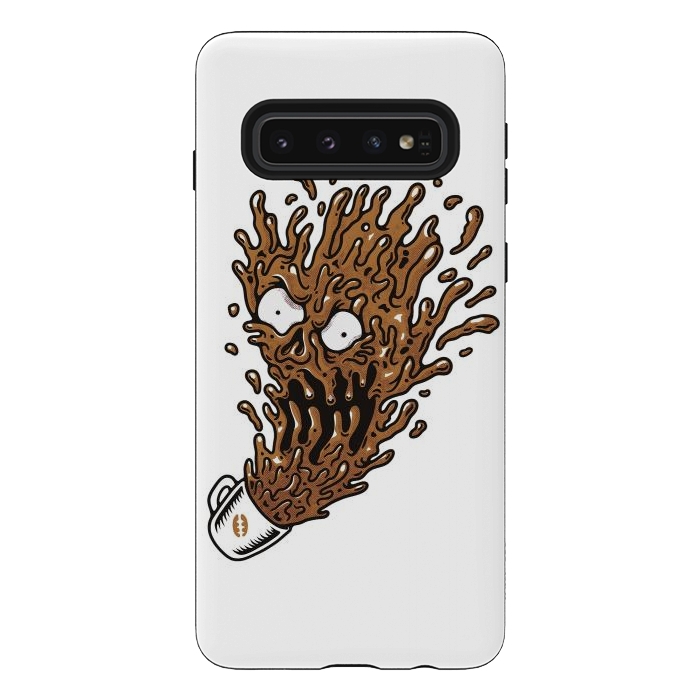Galaxy S10 StrongFit Coffee Monster by Afif Quilimo