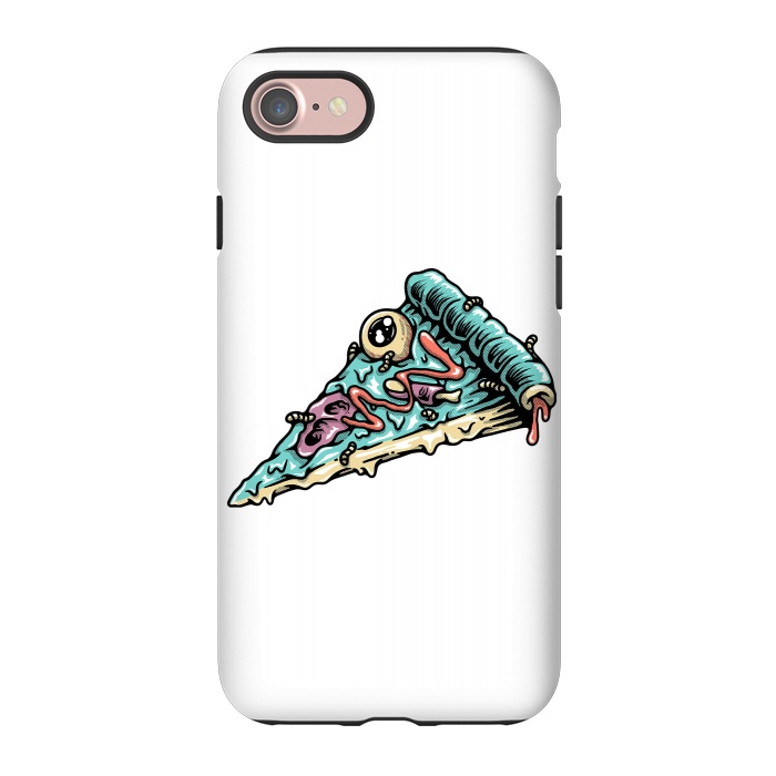 iPhone 7 StrongFit Pizza Zombie by Afif Quilimo
