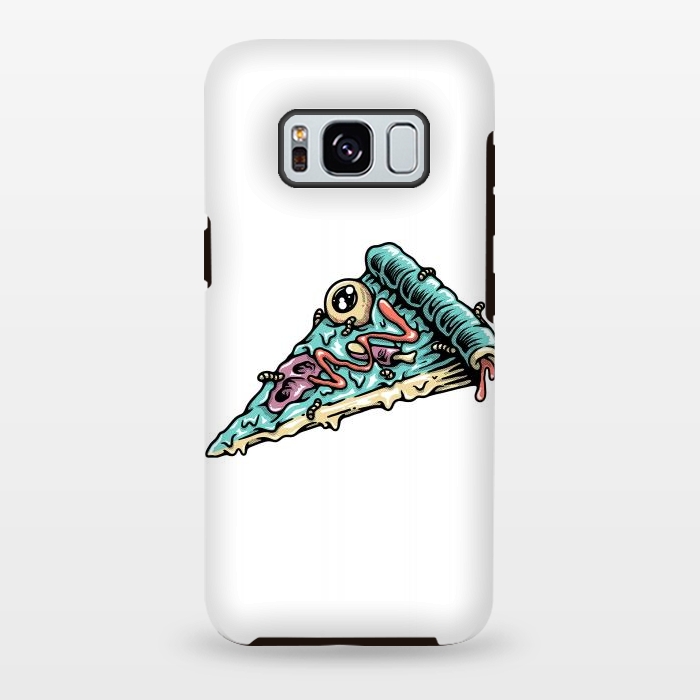 Galaxy S8 plus StrongFit Pizza Zombie by Afif Quilimo