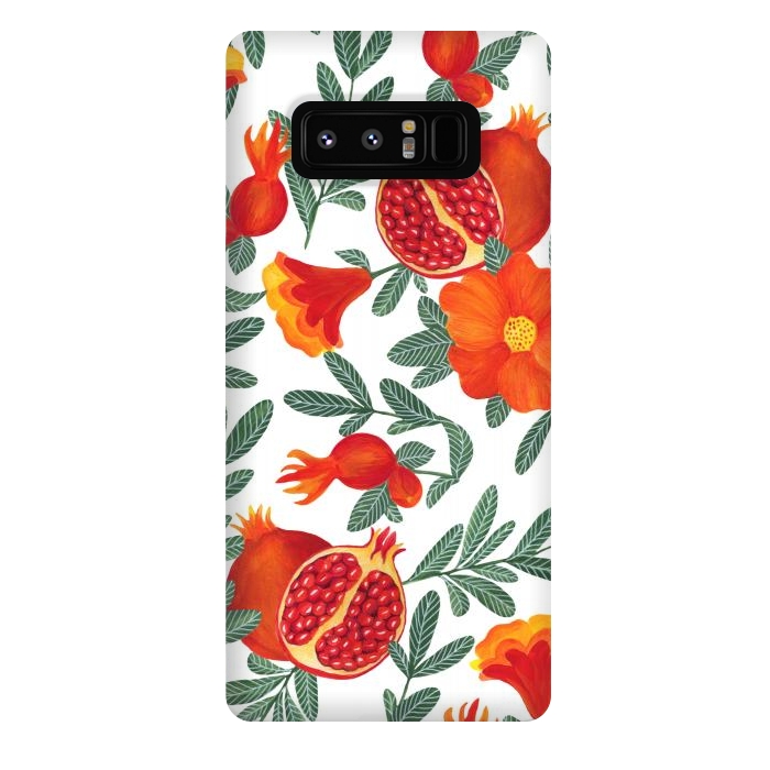 Galaxy Note 8 StrongFit Pomegranate by Julia Badeeva