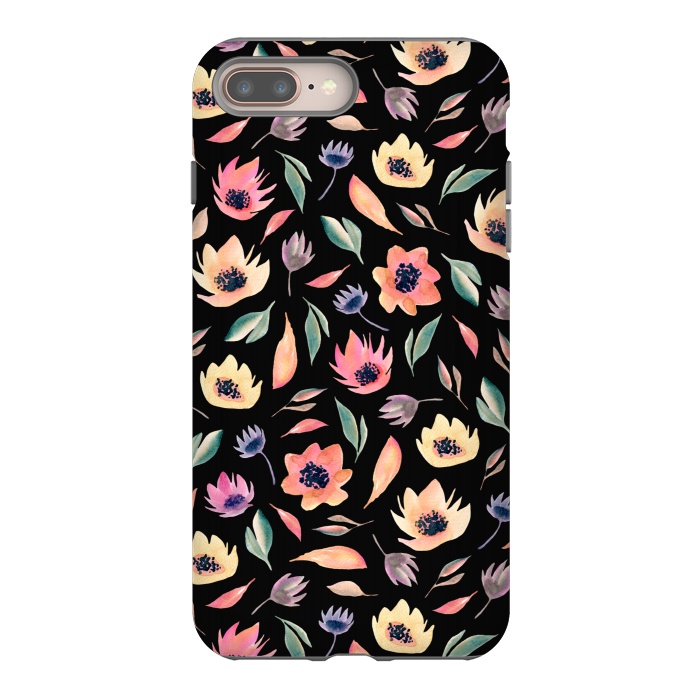 iPhone 7 plus StrongFit Floral pattern by Julia Badeeva