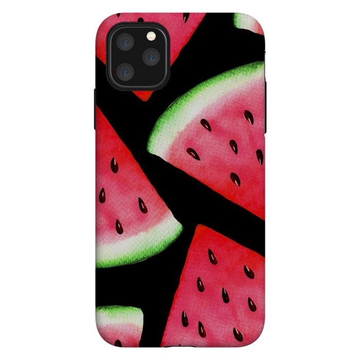 iPhone 11 Pro Max StrongFit Watermelon by Julia Badeeva