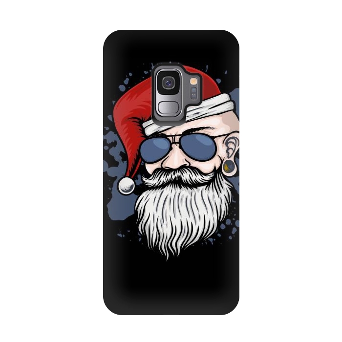 Galaxy S9 StrongFit funny santa claus by haroulita