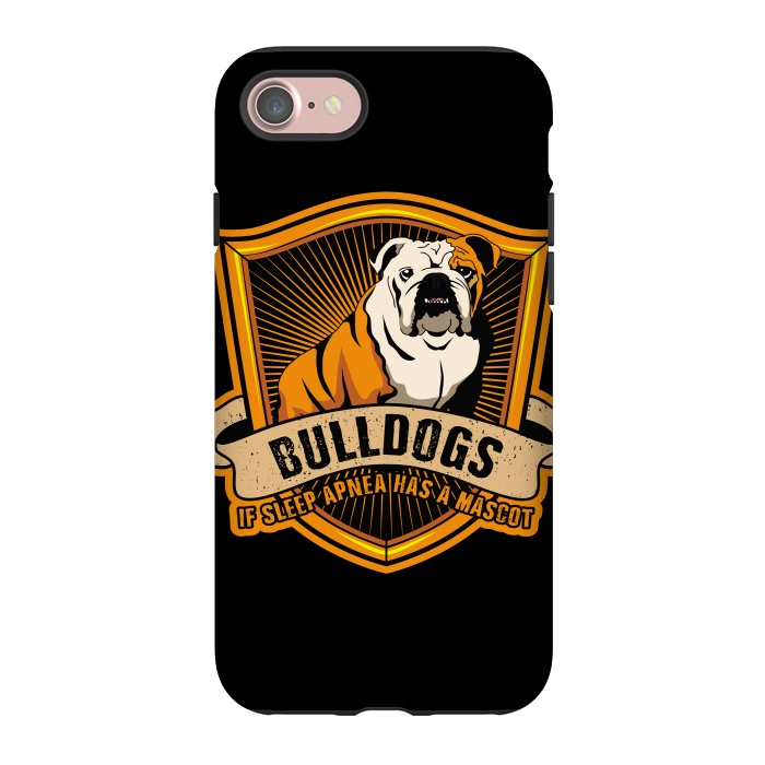 iPhone 7 StrongFit bulldog by haroulita