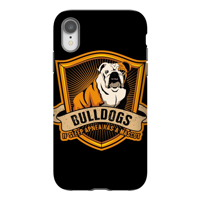 iPhone Xr StrongFit bulldog by haroulita