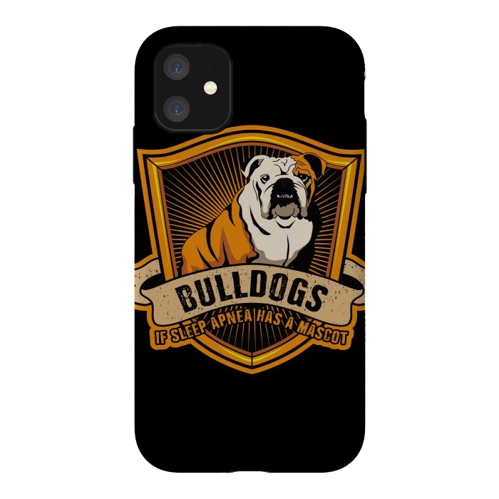 iPhone 11 StrongFit bulldog by haroulita