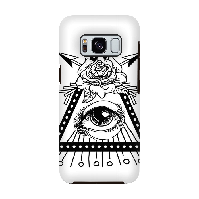 Galaxy S8 StrongFit third eye rose by haroulita